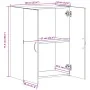 Armario archivador madera ingeniería gris hormigón 60x32x77,5cm de , Armarios archivadores - Ref: Foro24-840768, Precio: 64,8...