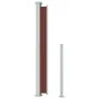 Toldo lateral retráctil para patio marrón 200x300 cm by , Umbrellas - Ref: Foro24-313414, Price: 111,56 €, Discount: %