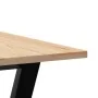 Mesa de comedor marco Y madera maciza pino y acero 70x70x75 cm by , Kitchen and dining tables - Ref: Foro24-3282715, Price: 8...