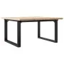 Mesa de centro marco O madera maciza pino y acero 80x80x45,5 cm by , Kitchen and dining tables - Ref: Foro24-3282729, Price: ...