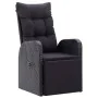 Set de comedor jardín 11 pzas con cojines ratán sintético negro by , Garden sets - Ref: Foro24-3277636, Price: 1,00 €, Discou...
