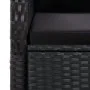 Set de comedor jardín 11 pzas con cojines ratán sintético negro by , Garden sets - Ref: Foro24-3277636, Price: 1,00 €, Discou...