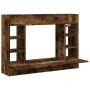 Escritorio de pared madera ingeniería roble ahumado 105x48x75cm von , Schreibtische - Ref: Foro24-847972, Preis: 75,17 €, Rab...