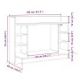 Escritorio de pared madera ingeniería roble ahumado 105x48x75cm von , Schreibtische - Ref: Foro24-847972, Preis: 75,17 €, Rab...