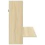 Escritorio de pared madera ingeniería roble Sonoma 105x48x75 cm de , Escritorios - Ref: Foro24-847970, Precio: 80,25 €, Descu...