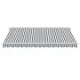 Toldo retráctil aluminio y tela gris antracita y blanco 4x3 m de , Toldos - Ref: Foro24-3216115, Precio: 399,43 €, Descuento: %