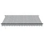 Toldo retráctil automático luz LED antracita blanco 400x350 cm by , Awnings - Ref: Foro24-3215811, Price: 832,07 €, Discount: %