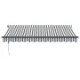 Toldo retráctil automático luz LED antracita blanco 350x250 cm by , Awnings - Ref: Foro24-3310229, Price: 493,66 €, Discount: %