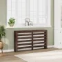 Cubierta de radiador madera ingeniería marrón roble 149x20x82cm von , Zubehör für Heizkörper - Ref: Foro24-852705, Preis: 85,...