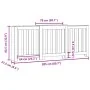 Cubierta radiador madera color roble artesano 205x21,5x83,5 cm by , Accessories for heating radiators - Ref: Foro24-852770, P...