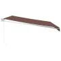 Toldo retráctil manual marrón 450x300 cm von , Markisen - Ref: Foro24-3215701, Preis: 317,75 €, Rabatt: %