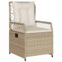 Set comedor de jardín 7 pzas con cojines ratán sintético beige by , Garden sets - Ref: Foro24-3263018, Price: 869,12 €, Disco...