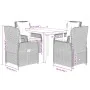 Set comedor de jardín 5 pzas con cojines ratán sintético beige von , Gartensets - Ref: Foro24-3262869, Preis: 525,38 €, Rabat...