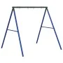 Estructura columpio exterior y 4 ganchos para colgar acero azul by , Accessories for swings and play structures - Ref: Foro24...