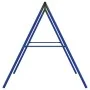 Estructura columpio exterior y 4 ganchos para colgar acero azul by , Accessories for swings and play structures - Ref: Foro24...