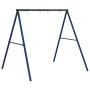 Estructura columpio exterior y 4 ganchos para colgar acero azul by , Accessories for swings and play structures - Ref: Foro24...