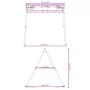 Estructura columpio exterior y 4 ganchos para colgar acero azul by , Accessories for swings and play structures - Ref: Foro24...