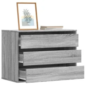 Cajonera de esquina madera ingeniería gris Sonoma 80x41x58 cm by , Drawers - Ref: Foro24-852857, Price: 105,98 €, Discount: %