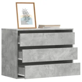 Cajonera de esquina madera ingeniería gris hormigón 80x41x58 cm von , Schubladen - Ref: Foro24-852855, Preis: 107,36 €, Rabat...