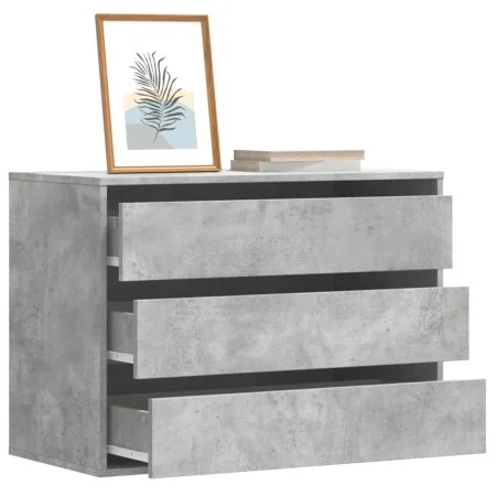 Cajonera de esquina madera ingeniería gris hormigón 80x41x58 cm by , Drawers - Ref: Foro24-852855, Price: 107,47 €, Discount: %