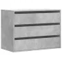 Cajonera de esquina madera ingeniería gris hormigón 80x41x58 cm by , Drawers - Ref: Foro24-852855, Price: 107,47 €, Discount: %