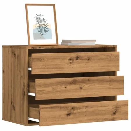 Cajonera de esquina madera ingeniería roble artisan 80x41x58 cm von , Schubladen - Ref: Foro24-852860, Preis: 101,83 €, Rabat...