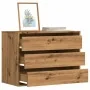 Cajonera de esquina madera ingeniería roble artisan 80x41x58 cm von , Schubladen - Ref: Foro24-852860, Preis: 101,83 €, Rabat...