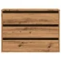 Cajonera de esquina madera ingeniería roble artisan 80x41x58 cm von , Schubladen - Ref: Foro24-852860, Preis: 101,83 €, Rabat...