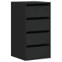 Cajonera de esquina madera de ingeniería negra 40x41x76 cm von , Schubladen - Ref: Foro24-852862, Preis: 105,80 €, Rabatt: %