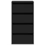 Cajonera de esquina madera de ingeniería negra 40x41x76 cm von , Schubladen - Ref: Foro24-852862, Preis: 105,80 €, Rabatt: %
