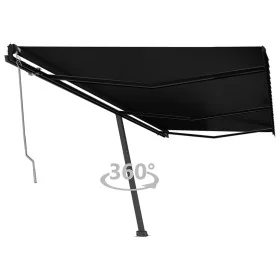 Toldo de pie automático gris antracita 600x350 cm by , Awnings - Ref: Foro24-3069889, Price: 850,29 €, Discount: %