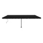 Toldo de pie automático gris antracita 600x350 cm by , Awnings - Ref: Foro24-3069889, Price: 851,10 €, Discount: %