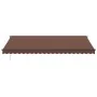 Toldo retráctil automático marrón 500x300 cm by , Awnings - Ref: Foro24-3215717, Price: 454,44 €, Discount: %