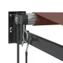 Toldo retráctil automático marrón 500x300 cm by , Awnings - Ref: Foro24-3215717, Price: 454,44 €, Discount: %