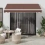 Toldo retráctil automático burdeos 300x250 cm by , Awnings - Ref: Foro24-3215708, Price: 274,90 €, Discount: %