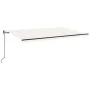 Toldo retráctil automático crema 500x300 cm von , Markisen - Ref: Foro24-3069147, Preis: 481,52 €, Rabatt: %