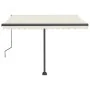Toldo de pie automático crema 350x250 cm de , Toldos - Ref: Foro24-3069727, Precio: 486,89 €, Descuento: %