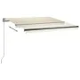 Toldo de pie automático crema 350x250 cm de , Toldos - Ref: Foro24-3069727, Precio: 486,89 €, Descuento: %
