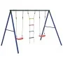 Juego de columpios de exterior con columpios y escalera by , Swings and play structures - Ref: Foro24-3283600, Price: 161,49 ...