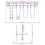 Juego de columpios de exterior con columpios y escalera by , Swings and play structures - Ref: Foro24-3283623, Price: 178,83 ...