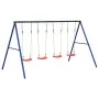 Juego de columpios de exterior con 4 columpios by , Swings and play structures - Ref: Foro24-3283621, Price: 177,56 €, Discou...