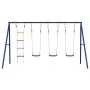 Juego de columpios de exterior con columpios y escalera by , Swings and play structures - Ref: Foro24-3283609, Price: 175,24 ...
