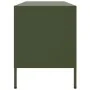 Mueble de TV de acero verde oliva 100,5x39x50,5 cm von , TV-Möbel - Ref: Foro24-842992, Preis: 113,17 €, Rabatt: %