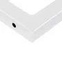 Soportes estante de lavabo 2uds tejado rectangular acero blanco by , Supports and crossbars - Ref: Foro24-4007264, Price: 37,...
