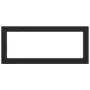 Soportes estante de lavabo 2 uds rectangular acero negro by , Supports and crossbars - Ref: Foro24-4007270, Price: 32,19 €, D...