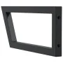 Soportes estante de lavabo 2 unidades trapecio acero negro de , Soportes y travesaños - Ref: Foro24-4007287, Precio: 36,88 €,...