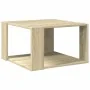 Mesa de centro madera ingeniería roble Sonoma 51,5x51,5x30 cm de , Mesas de centro - Ref: Foro24-848138, Precio: 34,53 €, Des...