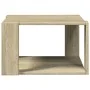Mesa de centro madera ingeniería roble Sonoma 51,5x51,5x30 cm de , Mesas de centro - Ref: Foro24-848138, Precio: 34,53 €, Des...