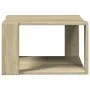 Mesa de centro madera ingeniería roble Sonoma 51,5x51,5x30 cm de , Mesas de centro - Ref: Foro24-848138, Precio: 34,53 €, Des...