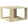 Mesa de centro madera ingeniería roble Sonoma 51,5x51,5x30 cm de , Mesas de centro - Ref: Foro24-848138, Precio: 34,53 €, Des...